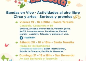 Primavera en La Costa: música, arte y actividades al aire libre