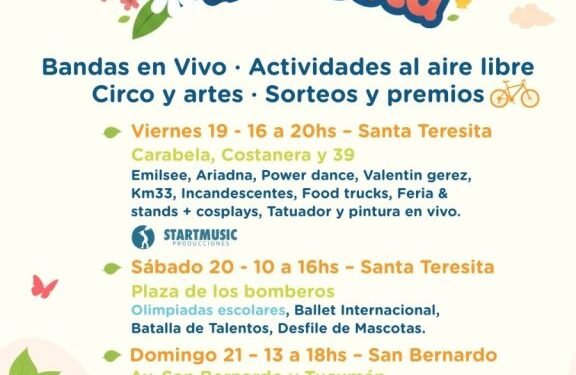 Primavera en La Costa: música, arte y actividades al aire libre