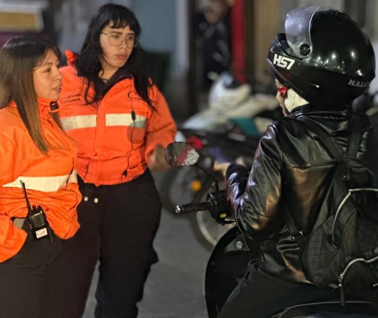 Operativo masivo de control de motos con escapes modificados en La Costa