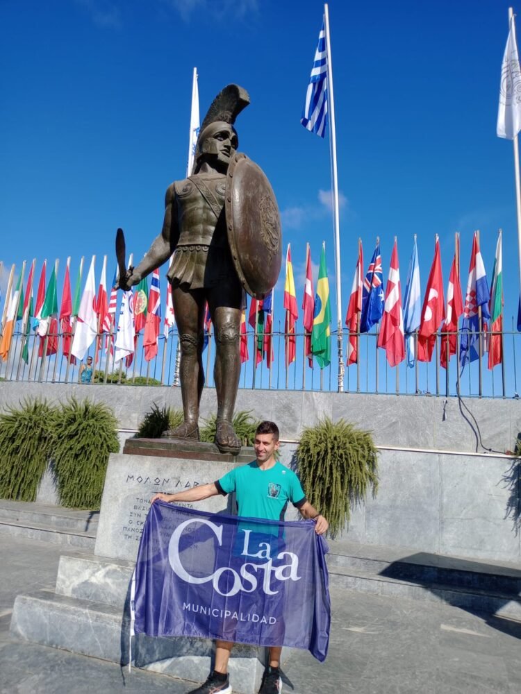 El costero Bonissone completó los 245 kilómetros del Spartathlon, desde Atenas a Esparta, en Grecia