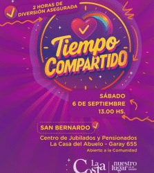 “Tiempo Compartido” llega a San Bernardo con juegos, baile y la participación de Canal 11 de La Costa
