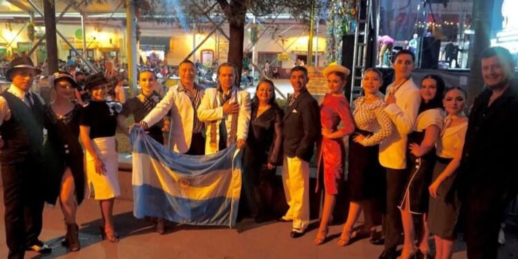 El Ballet Municipal de La Costa representa a la Argentina en una gira internacional por México