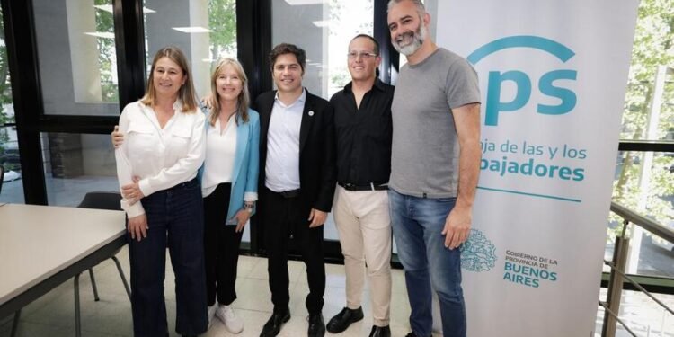 LA OFICINA DEL IPS EN SALADILLO CONTÓ CON LA VISITA DE AXEL KICILLOF