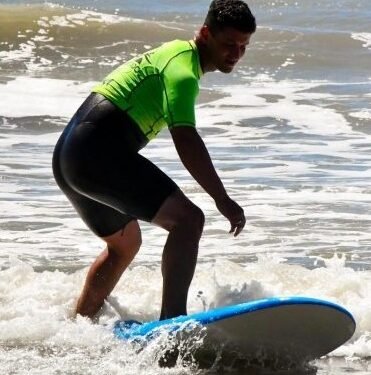 Iván Rohr representará a la Argentina en el Mundial de Para Surfing en California