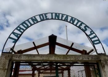 Trabajos de mejora edilicia en el Jardín de Infantes N° 910 de Mar de Ajó Norte