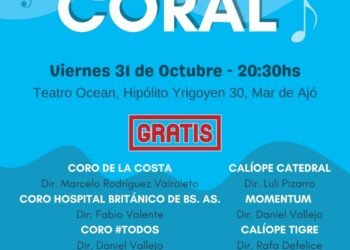 La Costa será sede del 9° Encuentro Nacional Costa Coral