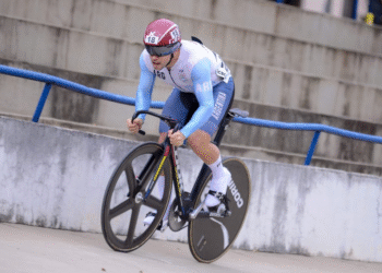El costero Lucas Vilar representa a la Argentina en el Mundial de Ciclismo de Pista Élite en Chile