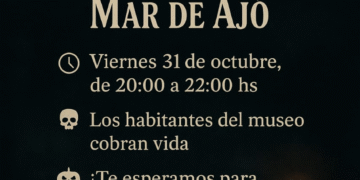 Una noche mágica en el Museo de Mar de Ajó el próximo 31 de Octubre