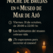 Una noche mágica en el Museo de Mar de Ajó el próximo 31 de Octubre