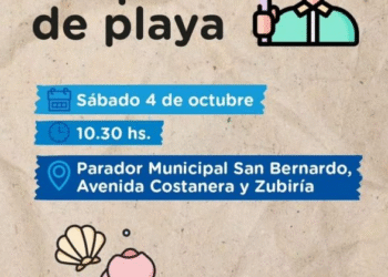 Jornada de limpieza de playa en San Bernardo para promover el cuidado del ambiente costero