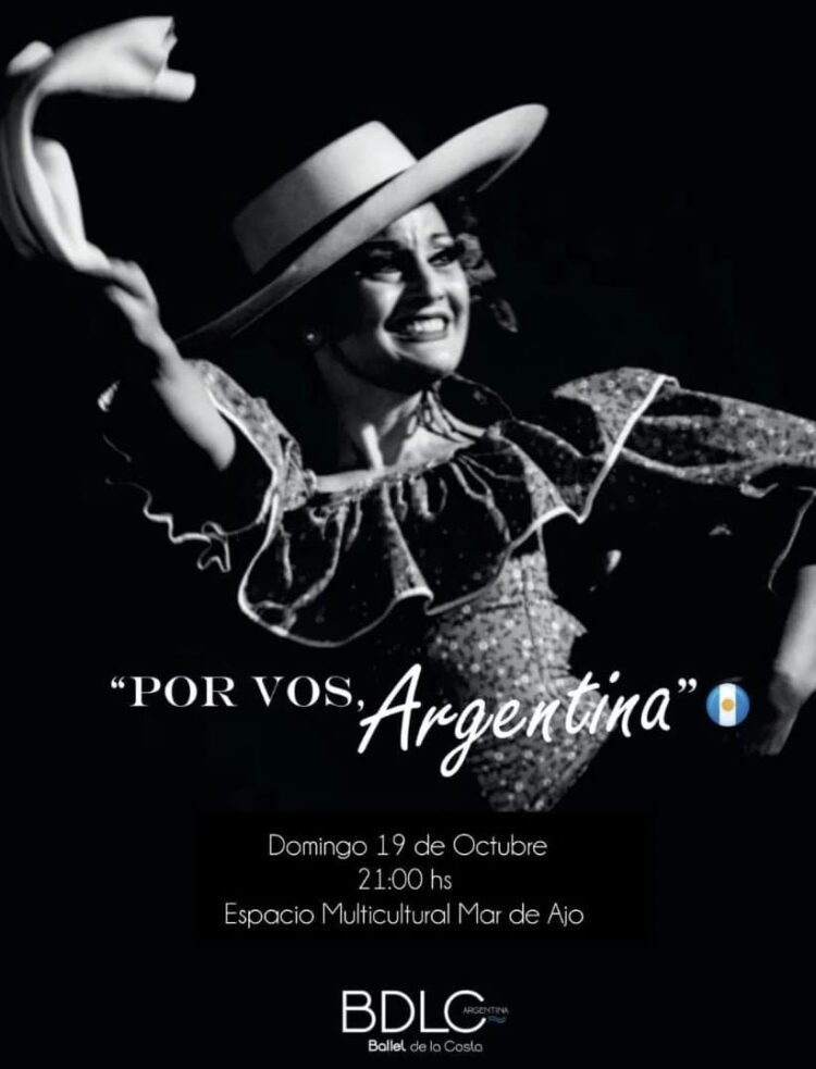 Antes de su gira internacional, el Ballet de La Costa se presenta en Mar de Ajó