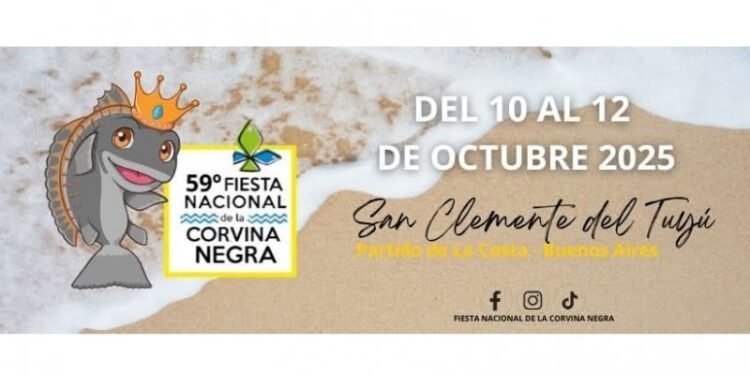 Se aproxima la 59ª edición de la Fiesta Nacional de la Corvina Negra
