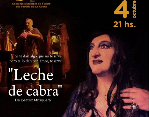La Comedia Municipal de Teatro presenta “Leche de cabra” en San Bernardo