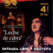 La Comedia Municipal de Teatro presenta “Leche de cabra” en San Bernardo