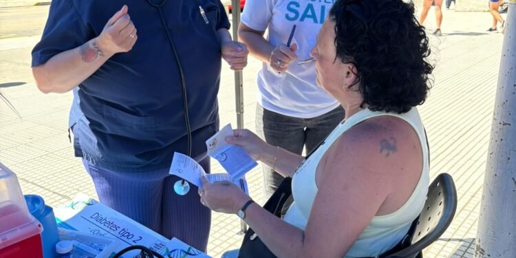 Se realizaron jornadas de prevención por la Semana Mundial de la Diabetes