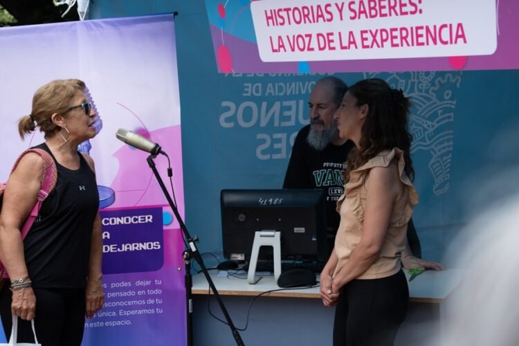 El IPS EN LA INAUGURACIÓN DE LA “MUESTRA VOCES Y SABERES MAYORES” EN BRANDSEN