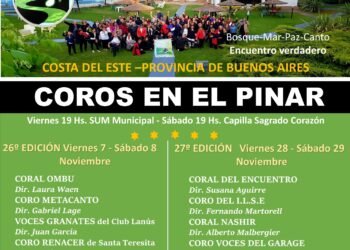 Costa del Este vuelve a vibrar con “Coros en el Pinar” en su 26ª y 27ª edición