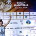 La costera Giuliana Gamba obtuvo el subcampeonato con la Selección Argentina de Beach Handball en Brasil