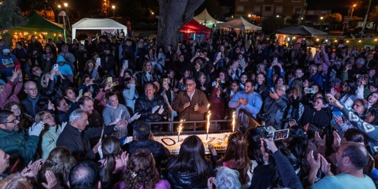 San Clemente celebró su 90 aniversario con la entronización del Santo Patrono y la bendición del Pórtico Histórico