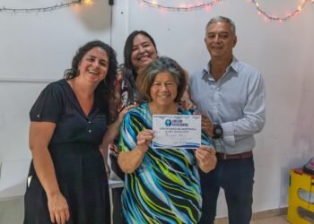 Se entregaron certificados del Taller de Memoria en el CAPS de Santa Teresita
