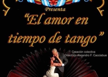 Este sábado se presenta la Comedia Municipal de Teatro con “El amor en tiempo de tango”