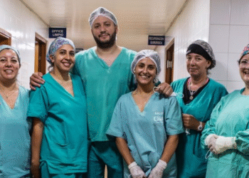 Por primera vez se realizó una artroplastia reversa de hombro en el Hospital Municipal de Mar de Ajó