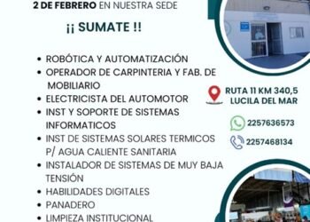 El Centro de Formación Laboral N° 401 abre la inscripción a los cursos 2026