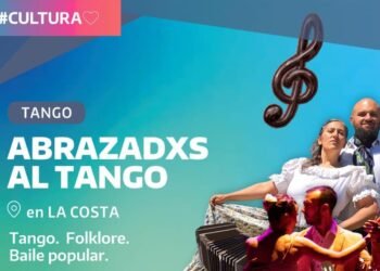 Abrazadxs al tango, la propuesta cultural de los jueves en La Costa