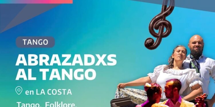 Abrazadxs al tango, la propuesta cultural de los jueves en La Costa
