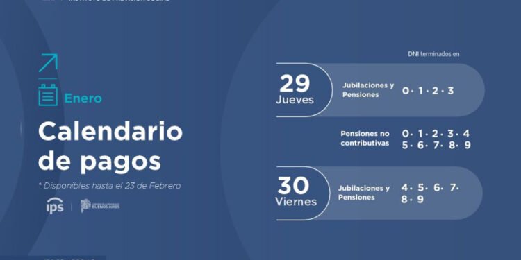 EL IPS PAGA HABERES DE ENERO