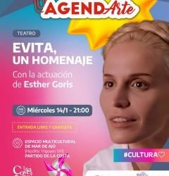Evita, un homenaje: una propuesta teatral con Esther Goris como protagonista