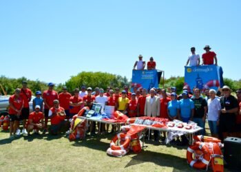 Entrega de equipamiento para fortalecer el operativo de seguridad en playas del Partido de La Costa