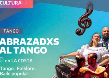 Con música y baile popular arranca el ciclo “Abrazados al Tango”