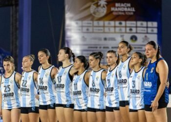 La costera Giuliana Gamba competirá con la Selección de Beach Handball por un lugar en el Mundial de Croacia