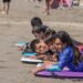 Se llevó a cabo un encuentro de las escuelas municipales surf y bodyboard en Santa Teresita