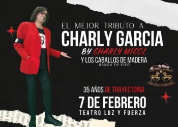 Charly Mícol y Los Caballos de Madera llega a San Bernardo con el mejor tributo a Charly García