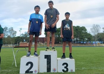 Destacada actuación de costeros en la primera fecha del circuito regional de atletismo en Pinamar
