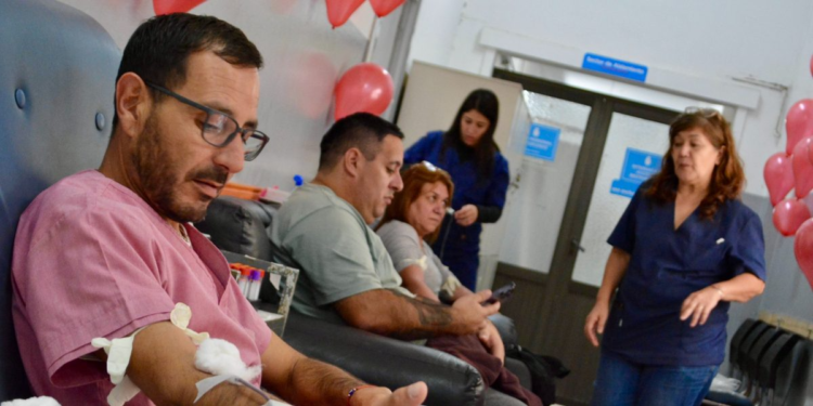 Exitosa jornada de donación de sangre en el Hospital de San Clemente