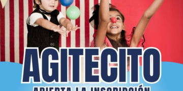“Agitecito”: circo, música, arte y baile para chicos y chicas que tengan entre 4 y 6 años
