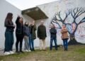 Juan De Jesús recorrió la Escuela Secundaria N° 13 de Mar del Tuyú