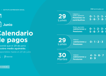 EL IPS PAGA EL MEDIO AGUINALDO Y LOS HABERES DE JUNIO SEGÚN CRONOGRAMA