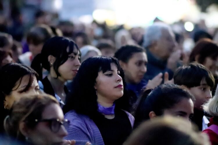 Ni Una Menos: La comunidad costera marchó contra la violencia machista