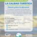 Invitación – Taller Participativo “La Calidad Turística se construye entre todos”