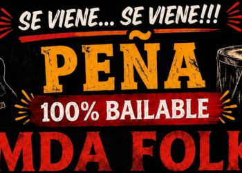 Este domingo, MDA Folk invita a vivir una peña folclórica