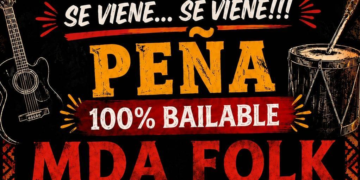Este domingo, MDA Folk invita a vivir una peña folclórica