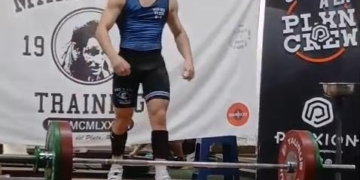 Gennaro Misson se consagró campeón en Mar del Plata y lidera el ranking nacional de Levantamiento Olímpico