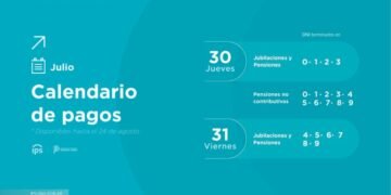 EL IPS PAGA HABERES DE JULIO