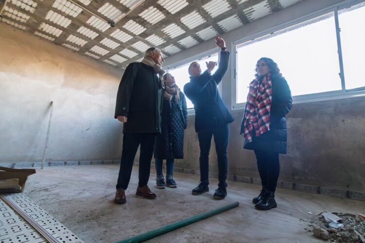 Avanza la construcción del nuevo edificio de la Escuela Técnica N°1 de Santa Teresita