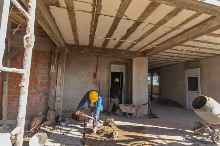 Avanza la construcción del nuevo edificio de la Escuela Técnica N°1 de Santa Teresita