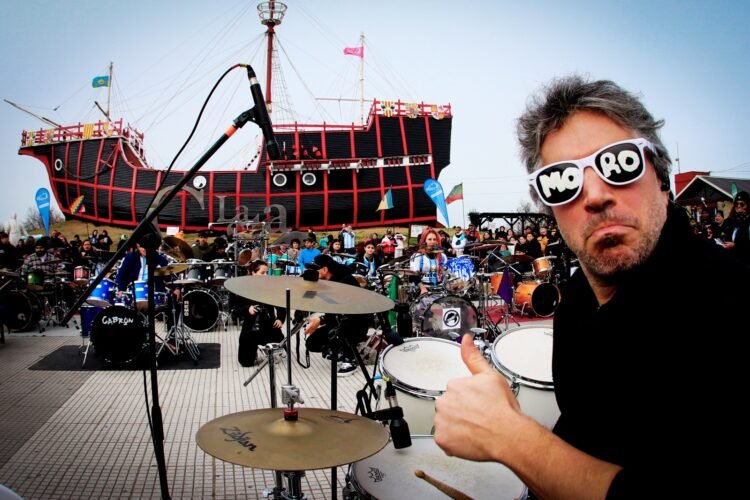 Santa Teresita volvió a celebrar el Día del Baterista con una jornada a pura música